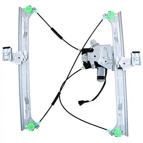 New Window Regulator W/Motor Front Drivers Side Right Replacement For Select 04-07 Buick, 02-09 Chevy & GMC, 03-08 Isuzu, 02-04 Olds, 05-09 Saab 741-691 10357005