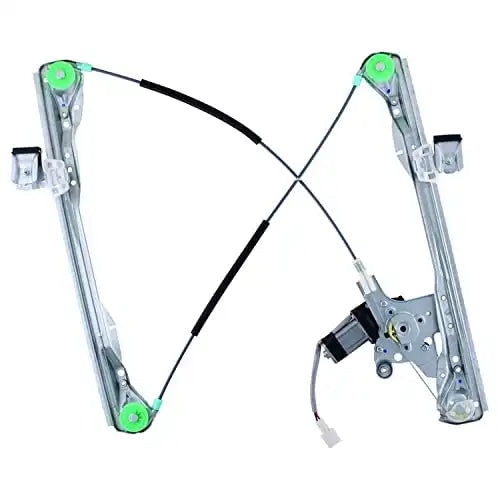 New Window Regulator W/Motor Front Passenger Side Right RH Replacement For 2000-2007 Replacement Ford Focus 741-175, 660345, 11A445, 6S4Z6123200BB