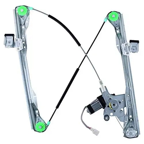 New Window Regulator W/Motor Front Passenger Side Right RH Replacement For 2000-2007 Replacement Ford Focus 741-875, 660203, 11A86, 6S4Z 5423200-BB, 6S4Z5423200BA