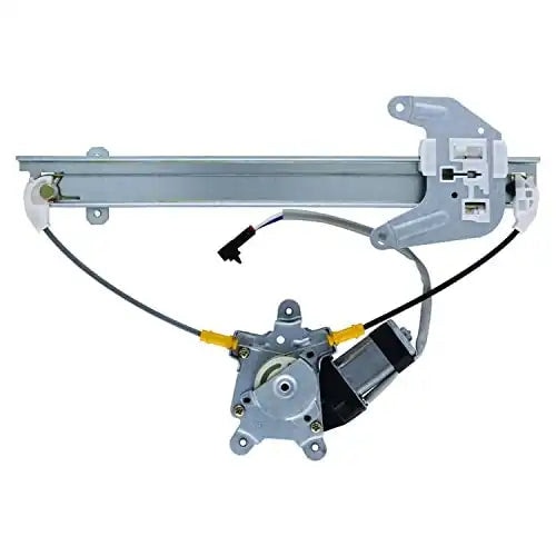 New Window Regulator W/Motor Rear Drivers Side Left RLH Replacement For 1991-1994 Nissan Sentra & 1994-2012 Nissan Tsuru 741-606, 82721-55Y17, 82731-52C0