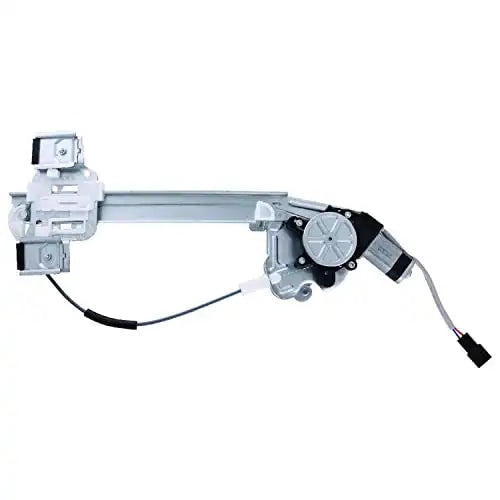 New Window Regulator W/Motor Rear Drivers Side Left RLH Replacement For 2000 2001 2002 2003 2004 2005 Pontiac Bonneville, 15231243, 25715742, 741-888 11A53