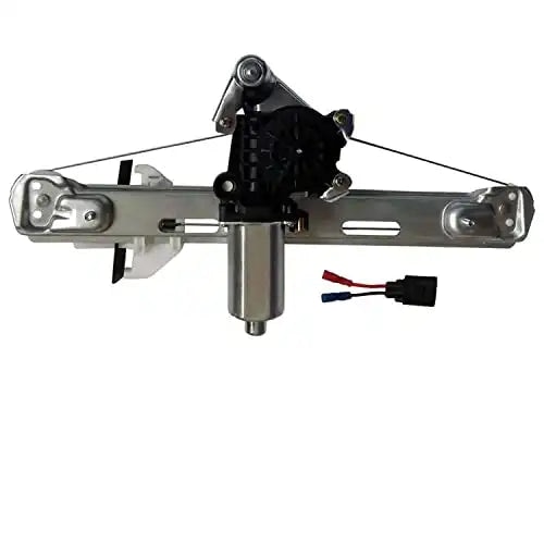 New Window Regulator W/Motor Rear Drivers Side Left RLH Replacement For 2000-2006 Lincoln LS, 4W4Z5427009AA 5W4Z-5427009-A XW4Z5423395BA 135-1828BLWM 741-372