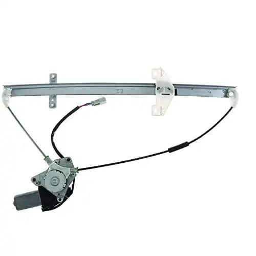 New Window Regulator W/Motor Rear Drivers Side Left RLH Replacement For 2002 2003 2004 2005 2006 Honda CR-V 741-018, 72750-S9A-013, 72750S9A013, WL44123