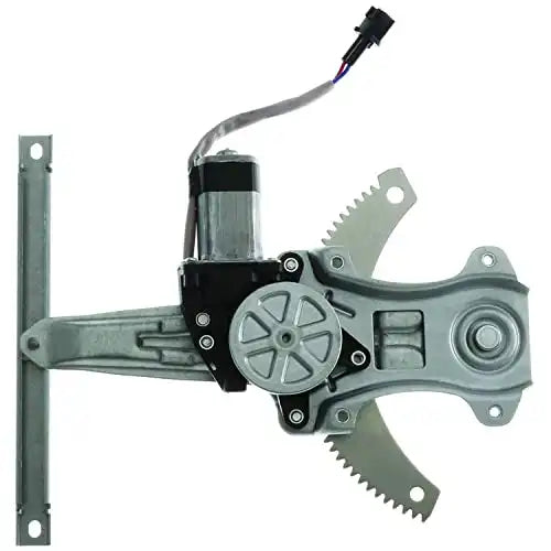 New Window Regulator W/Motor Rear Drivers Side Left RLH Replacement For 2007 2008 2009 2010 2011 2012 2013 Nissan Tiida & Versa, 82721EE00B, 751-216, 135-50235R