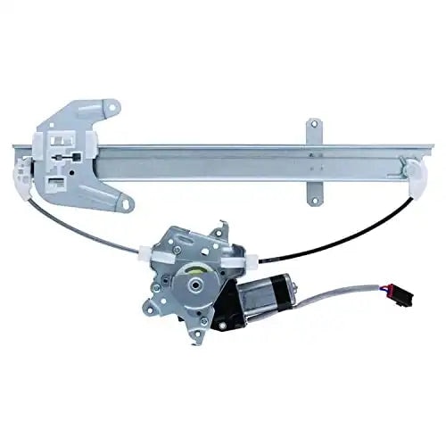 New Window Regulator W/Motor Rear Passenger Side Right RRH Replacement For 2000 2001 2002 2003 2004 Nissan Xterra 748-883, 82720-7Z005, 82730-7Z805