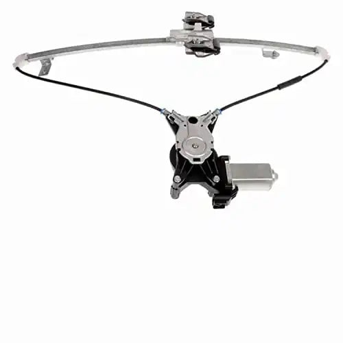 New Window Regulator W/Motor Rear Passenger Side Right RRH Replacement For 2005-2011 Dodge Dakota & 2006-2009 Mitsubishi Raider, 11 Ram Dakota 55359560AA 741-074