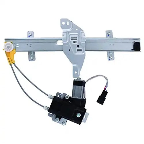 New Window Regulator W/Motor Replacement For Rear Drivers Side Left RLH Replacement For 1997 1998 1999 2000 2001 2002 2003 Pontiac Grand Prix 741-838, 10256559, 10315141