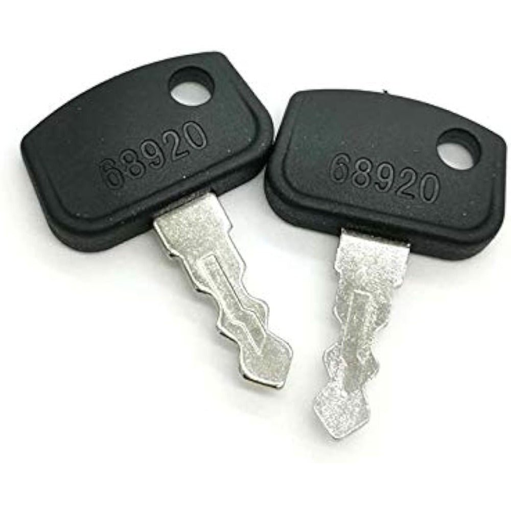 PL501-68920 Ignition Keys 68920 For Kubota RTV 500 900 B26 BX1860 BX2360 BX25 BX2670 ZD321 ZD323 (2PCS)