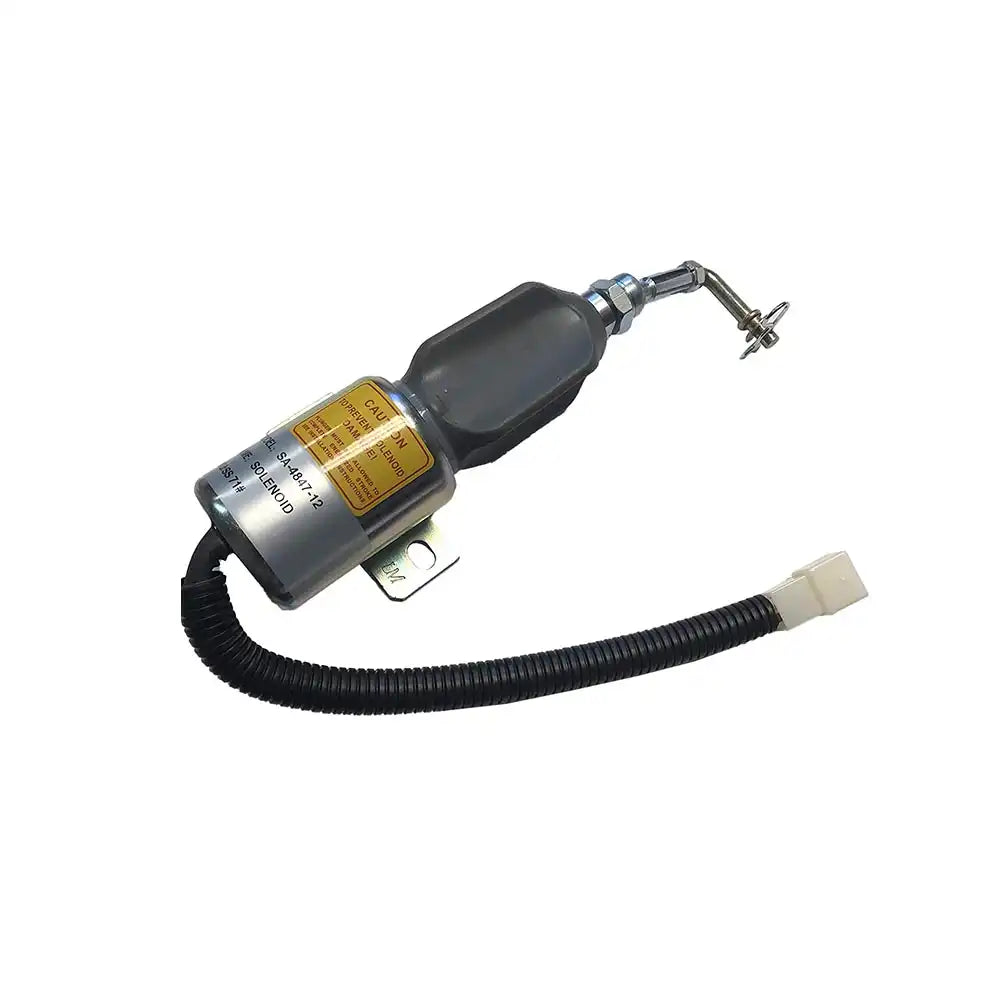 12V Fuel Shut Off Shutdown Solenoid Valve SA-4847-12 1751ES-12E7UC5B1S1 for Woodward 1700 Series