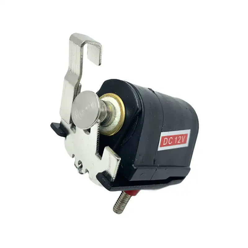 24V Injection Pump Shut Off Solenoid 26387 RE62240 for John Deere Backhoe Loader 500C 510 710D Excavator 590D 595D