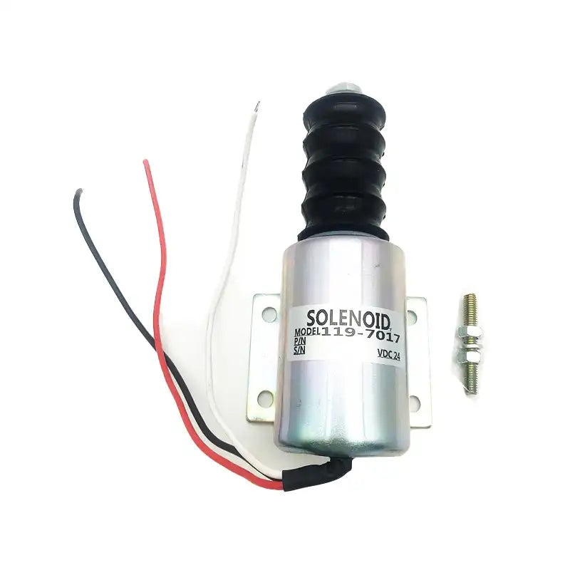 Solenoid 120-4187 for Caterpillar CAT PM-465 Cold Planer 3054C 3054T 3056 3116 Engine 24V