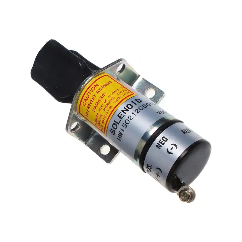 Stop Solenoid 1502-12C6G1B1 1500-2134 for Woodward Engine Solenoid Coil 12V