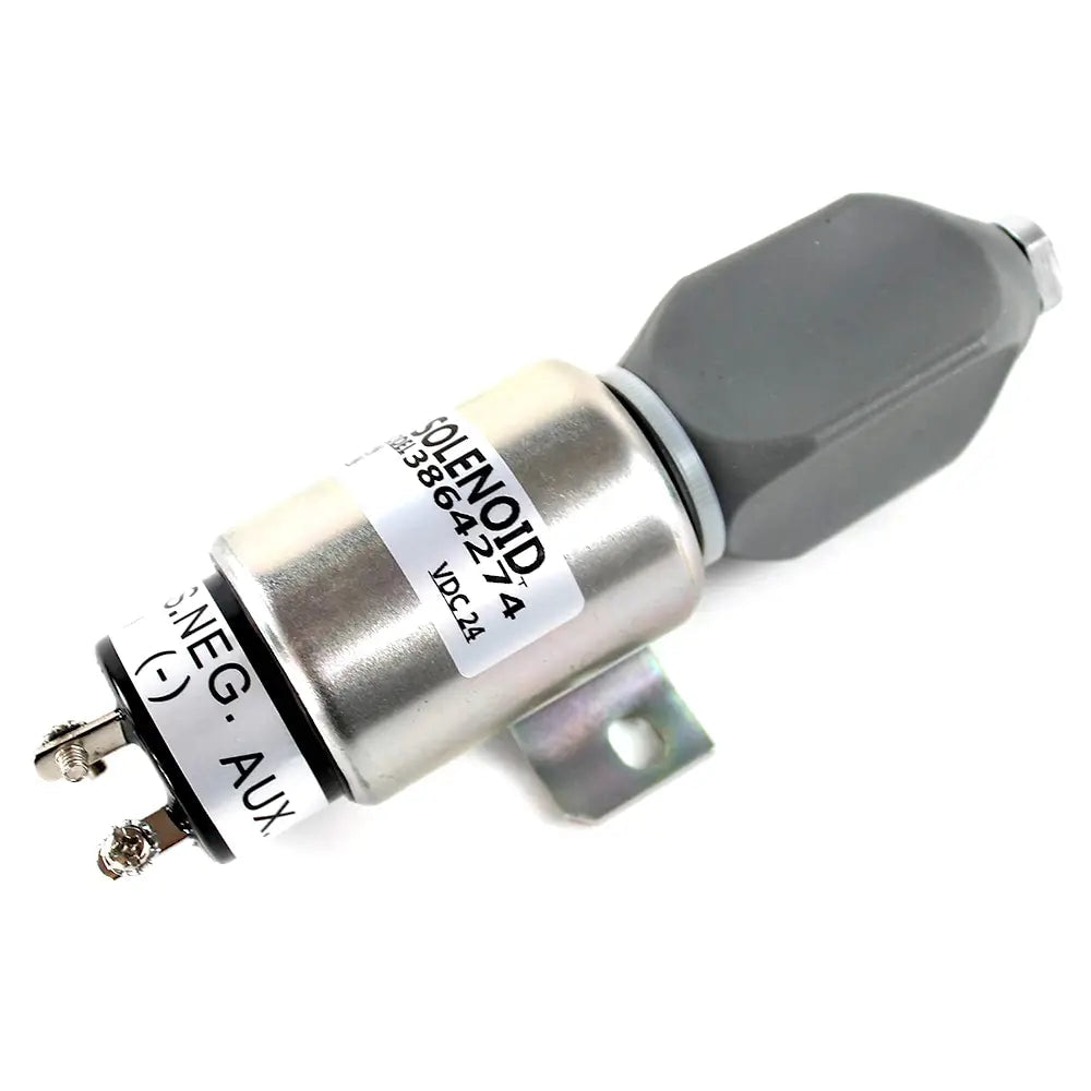 24V Stop Solenoid 3864274 For Hyundai Excavator R225-7