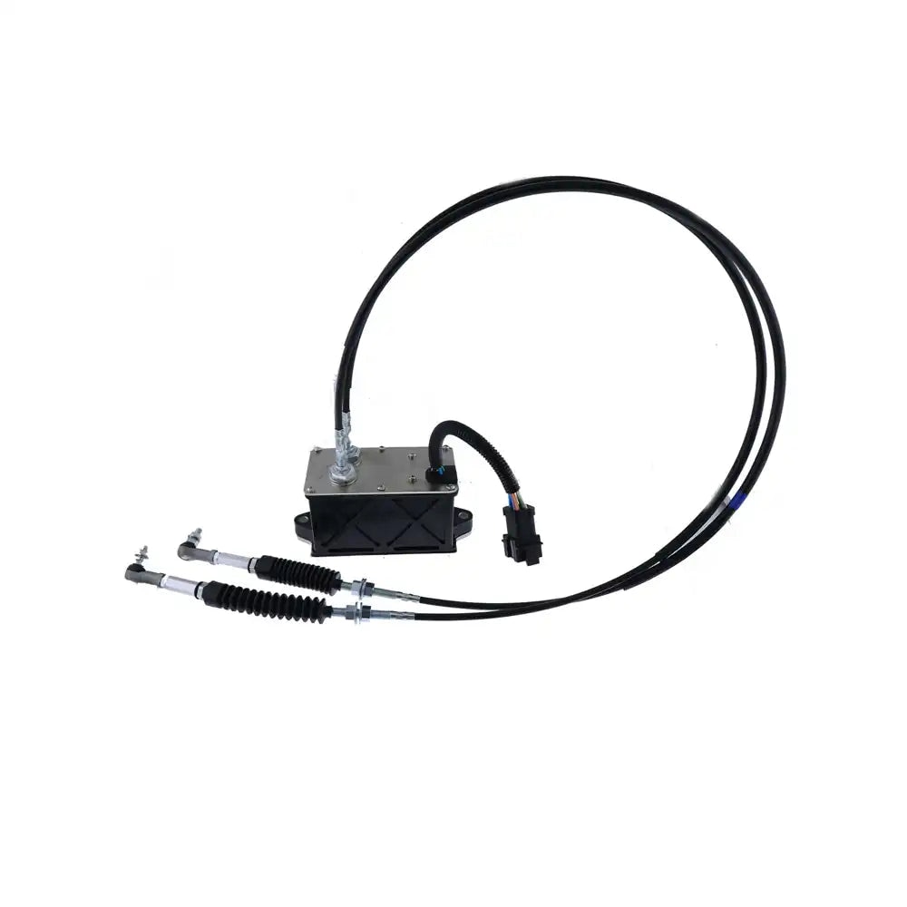 Throttle Motor Governor Assy with Double Cables 7 Pins 309-5954 227-5212 for Caterpillar CAT 320C 320D Excavator