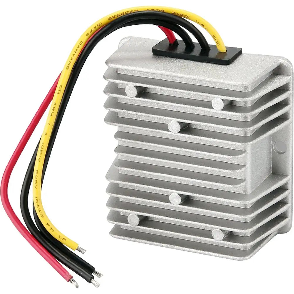Voltage Reducer Converter Regulator 48 Volt to 12V 10A Waterproof for Golf Cart