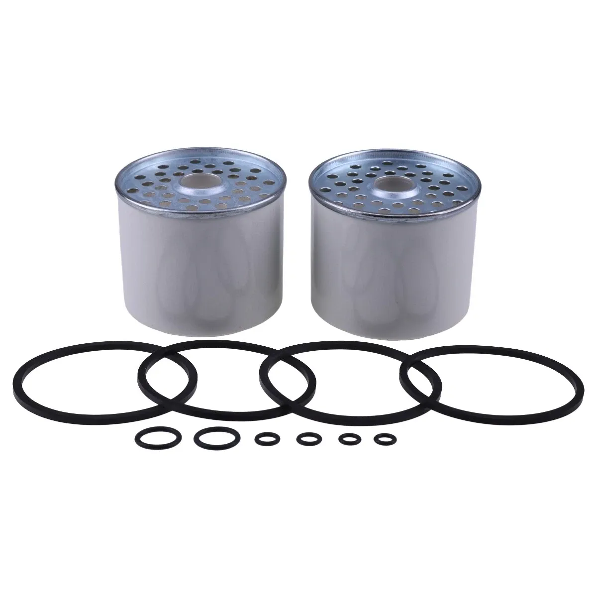 2 Pcs Fuel Filter P556245 26561117 for Perkins Engine 1004-4 1004-40 1004-42 403A-11 403A-15 403C-11 403C-15 403C-17