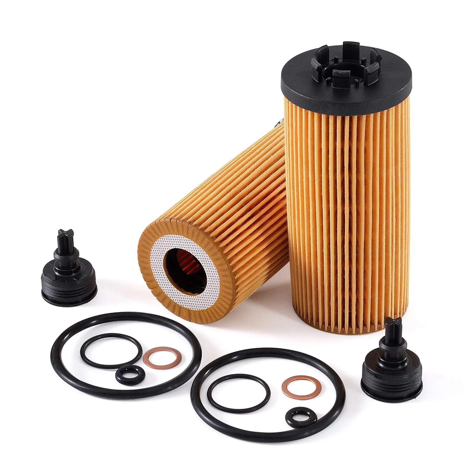 2 Pieces Oil Filter 11428593186 for BMW 118I 128TI 218I GRAN COUPE 220I 228I X1 X2
