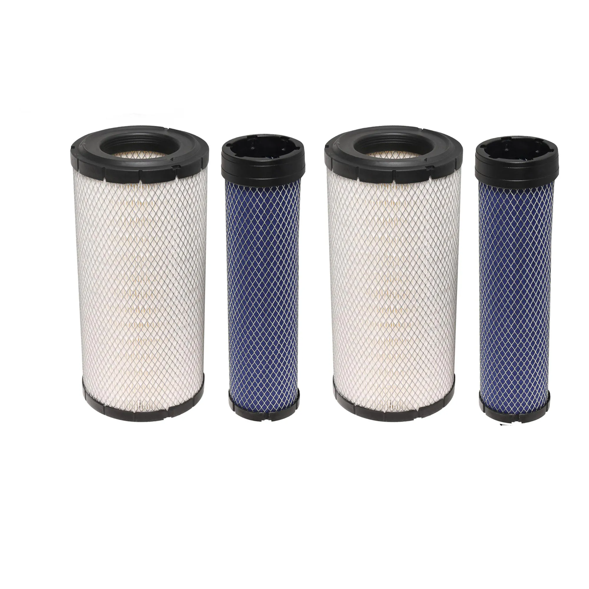 2Pack Air Filters 222421A1 222422A1 For Case Tractor TR270 TR320 TV380 440 445 Backhoe Loader 580N