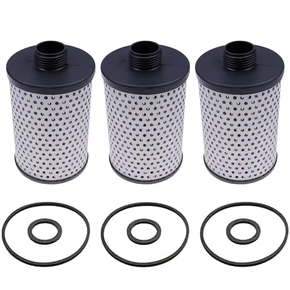3 Pieces 30 Micron Water Separate Fuel Tank Filter Element 496-5 for Marine Engine Generator