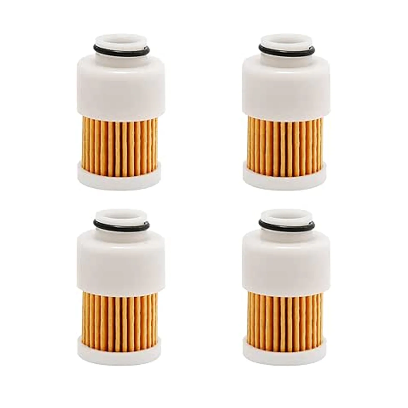 4 Pieces Fuel Filter 68V-24563-00-00 for Yamaha Mercury Outboard Engine 50HP 60HP 75HP 90HP 115HP 155HP