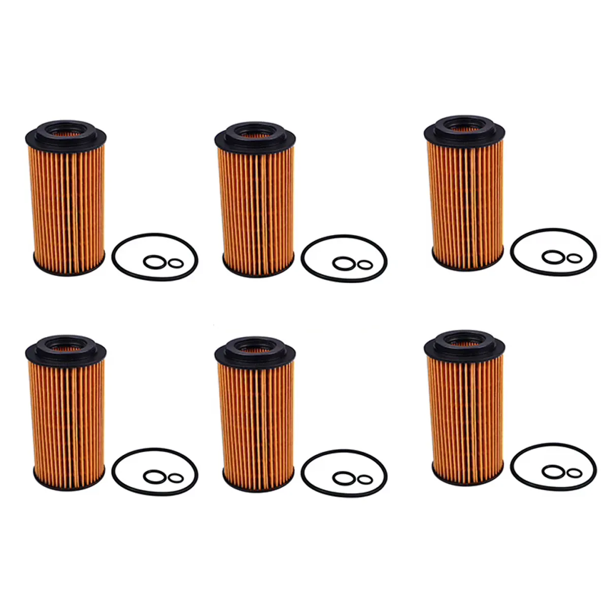 6 Pcs Oil Filter Cartridge ED0021750010-S for Kohler Lombardini
