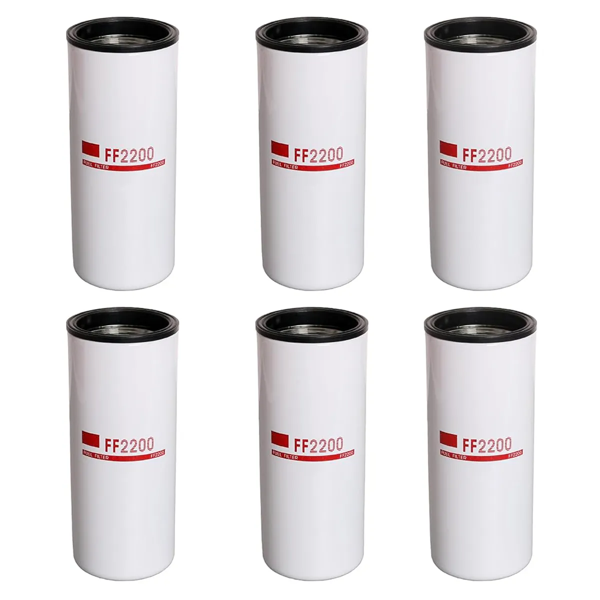 6Pcs Fuel Filter for Fleetguard FF2200 Cummins 4088272
