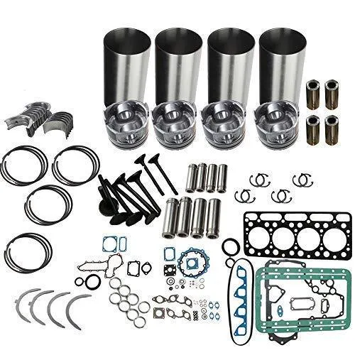 Compatible with For Cummins QSB3.3 B3.3 B3.3T 4B3.3 Engine for Daewoo 470 460 Plus Overhaul Rebuild Kit