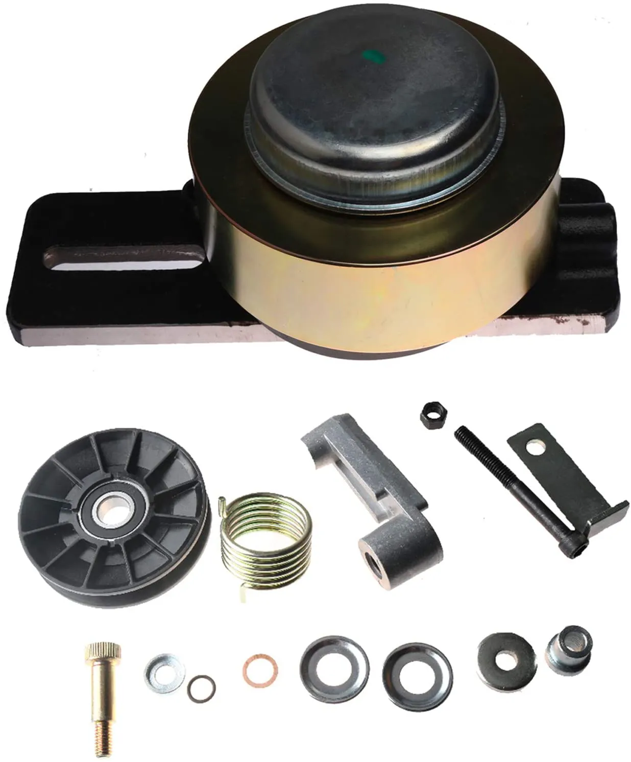 Drive Belt Tensioner 6735884 & Cooling Fan Pulley Kits 6662997 for Bobcat 653 751 753 763 773 7753 S130 S150 S160 S175 S185 S205 T140 T180 T190
