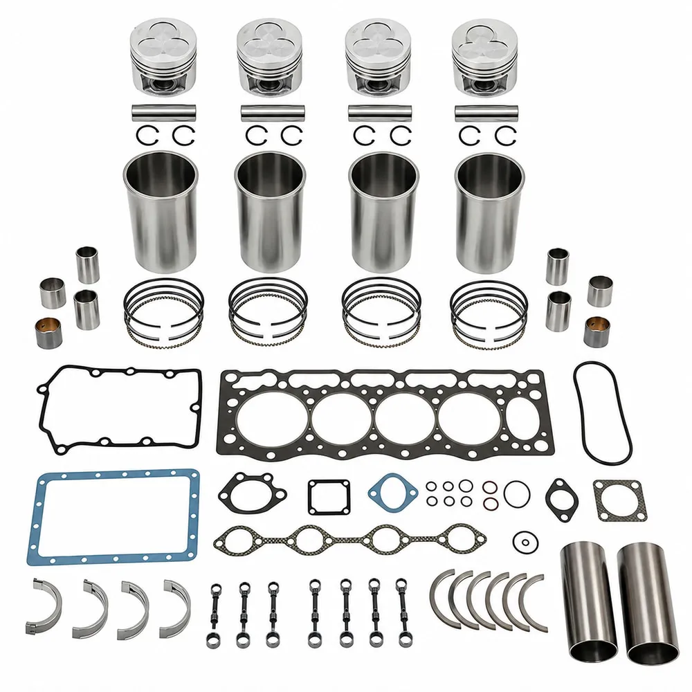 Overhaul Rebuild Kit for Isuzu 4BB1 Hitachi Excavator UH-035 UH-037 Engine