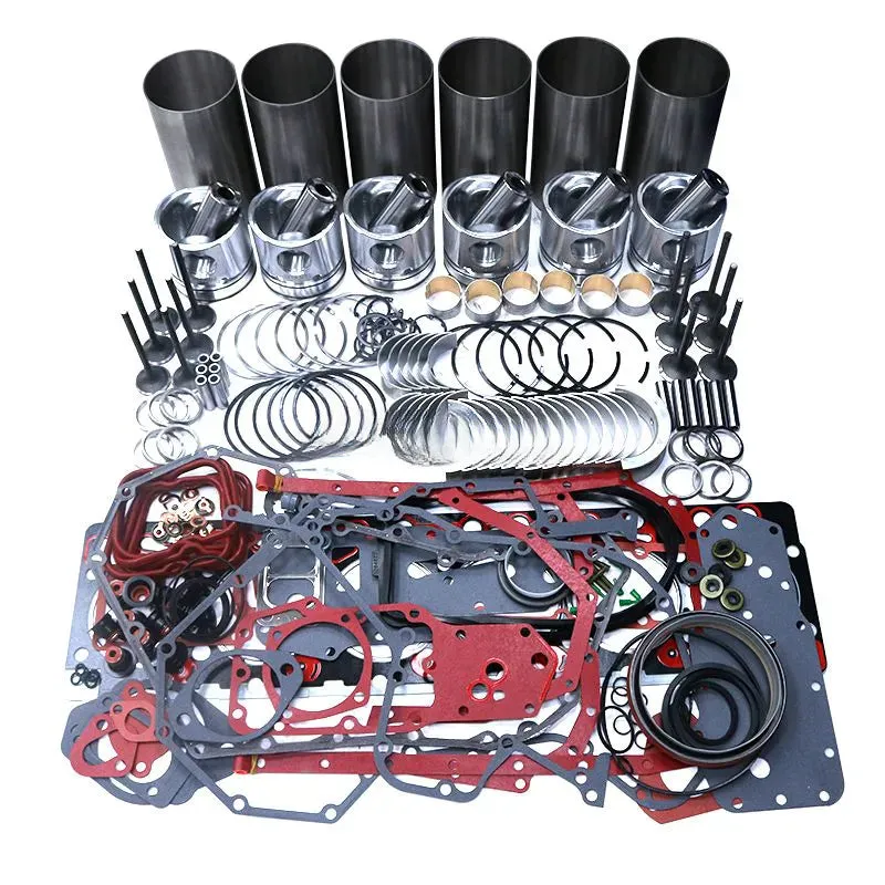 Engine Overhaul Rebuild Kit for Komatsu SAA6D107E-1 Excavator PC200-8