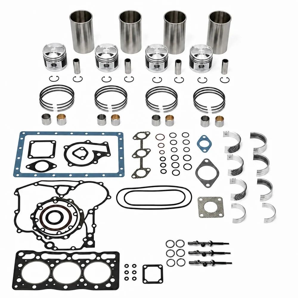 Overhaul Rebuild Kit for Mitsubishi 4D31T Sumitomo Excavator SH145U Engine
