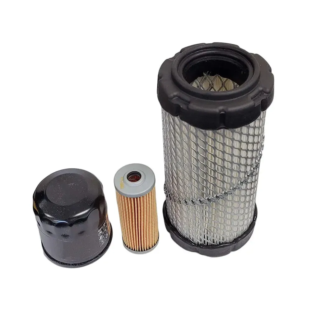 Filter Kit MT40358122 MT40356015 MT40049450 Compatible with New Holland Workmaster 25S Compact Tractor