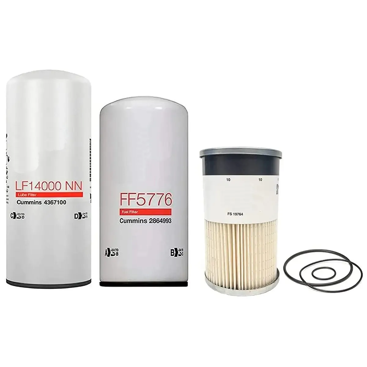 Filter Kits LF14000NN FF5776 FS19764 For Cummins Engine ISX15