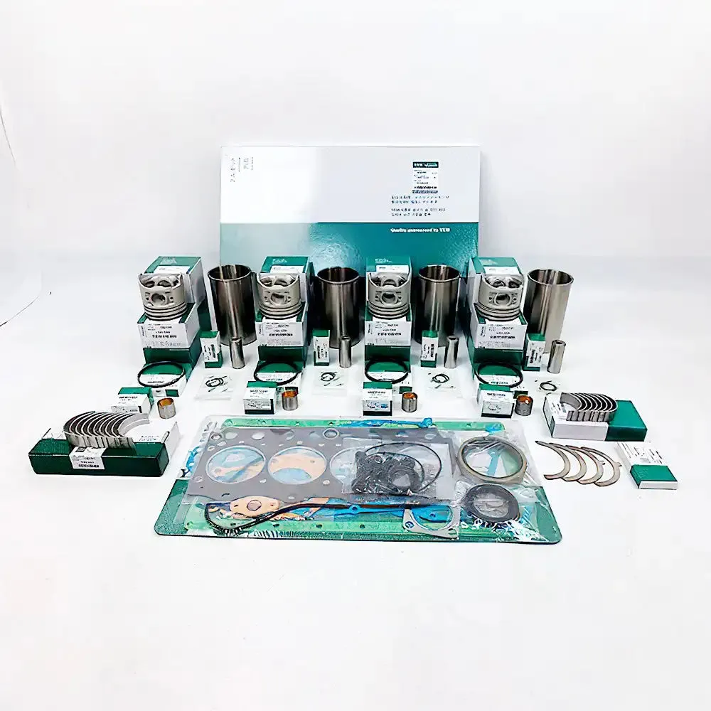 Overhaul Rebuild Kit for Kubota V1902 Engine New Holland L555 L553 Skid Steer Loader