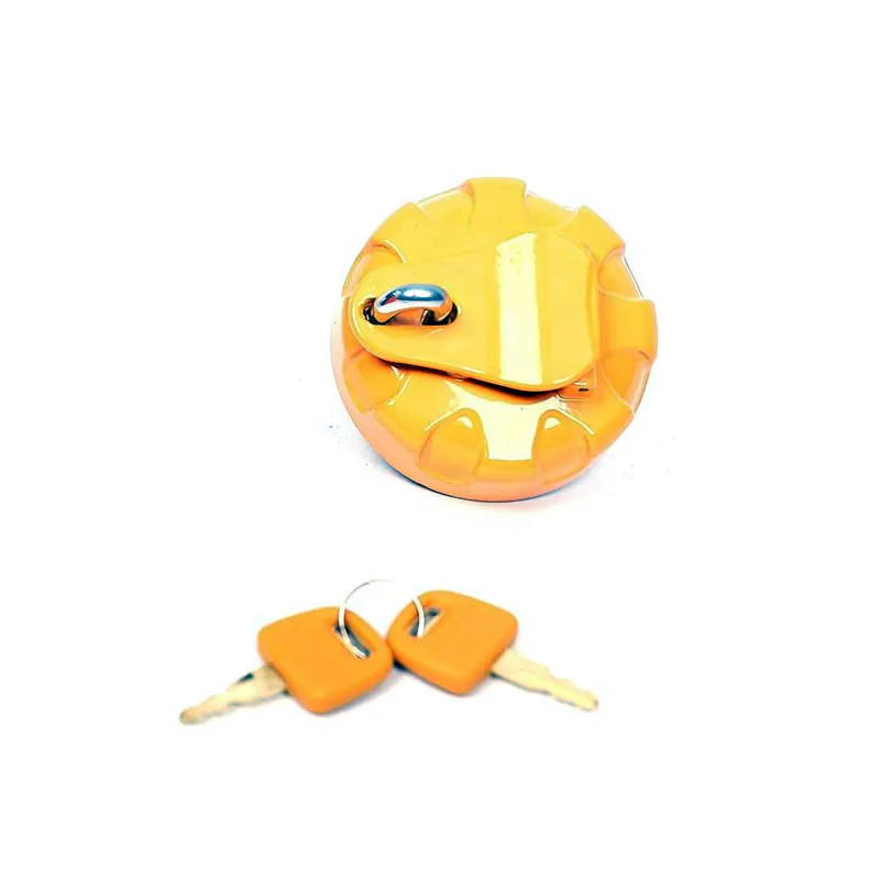 Fuel Cap With 2 Keys for Komatsu Excavator PC60-8 PC70-8 PC100-3 PC100-5 PC110-7 PC120-5 PC120-6 PC130-7 PC150-3