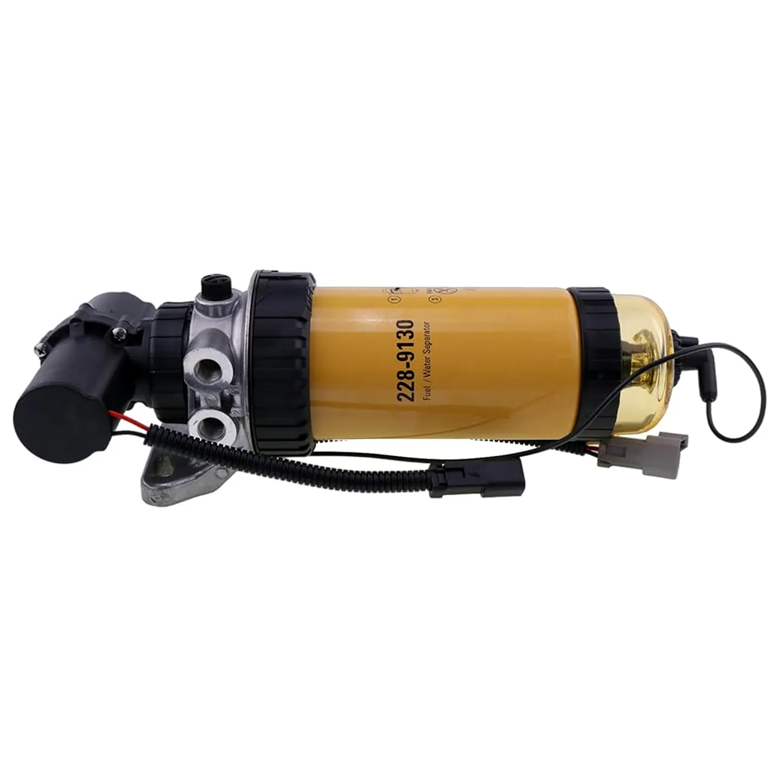 Fuel Pump and Fuel Filter Assembly 228-9129 for Caterpillar CAT Engine 3054 3046 Loader 414E 416E 420E 428E 430D 432D 432E 434E 442D 442E 444E