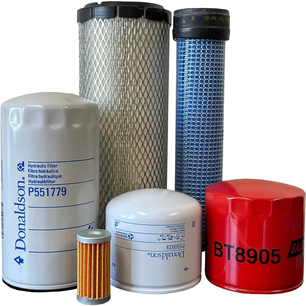 Maintenance Filter Kit for New Holland TC33D Tractor with 1.5L Engine