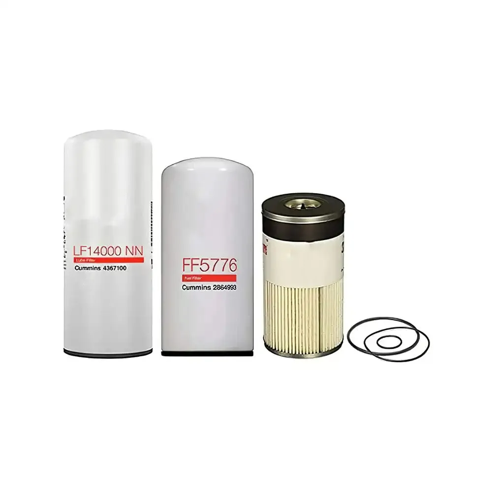 Oil Change Kit LF14000NN FF5776 FS36401 for Cummins Engine ISX