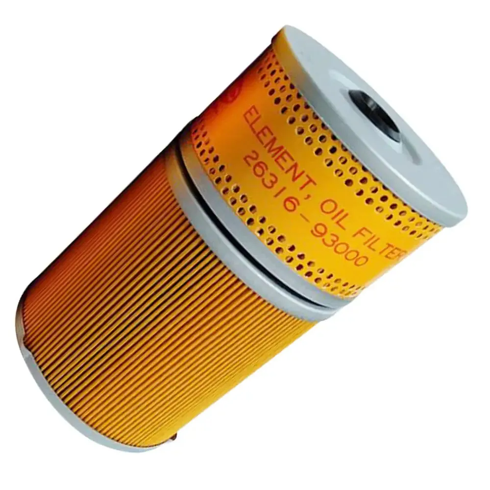 Oil filter 26316-93000 For Hyundai Excavator R210ECONO R210LC-3H R210LC-7H