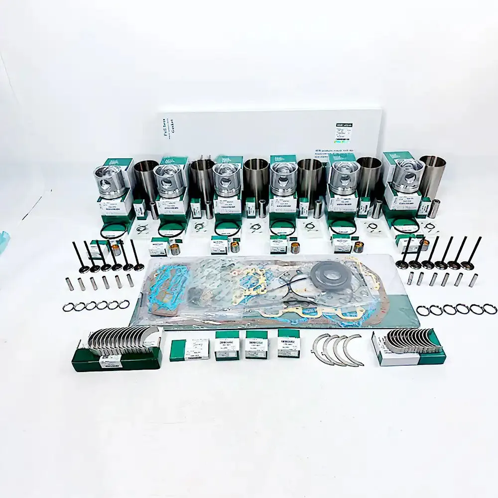 Overhaul Rebuild Kit for Cummins QSM11-C Engine Hyundai R455LC-7 Excavator