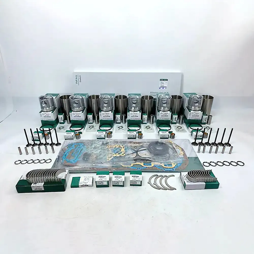 Overhaul Rebuild Kit for Doosan Daewoo DE12 Engine Solar 400LC 340LC