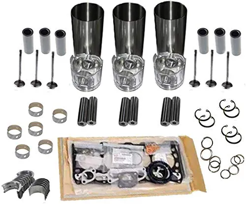 Overhaul Rebuild Kit for Isuzu Engine 3AD1 Piston Liner Ring Bearing Gasket Kit