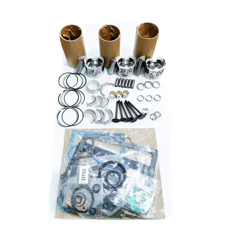 D722 Overhaul Rebuild Kit for Kubota Engine ZD18 Zero Turn Mower BX1880 Tractor