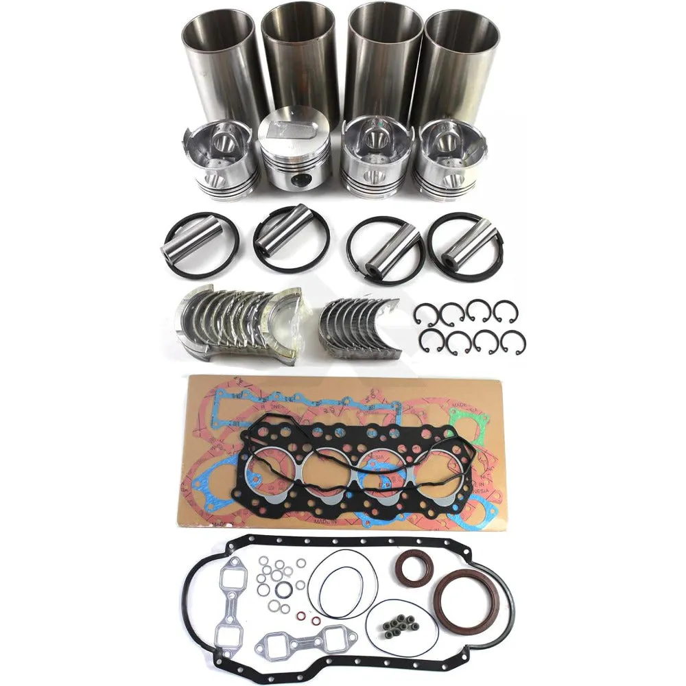 Overhaul Rebuild Kit for Mitsubishi Engine S4Q S4Q2 S4Q2-T New Holland Excavator EC45