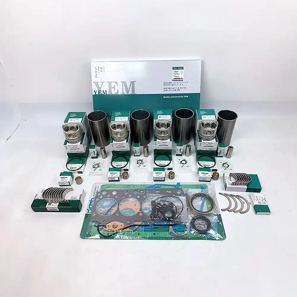 Overhaul Rebuild Kit for Nissan BD30 Hitachi Excavator EX60-2 EX60-3 EX60-5 Engine