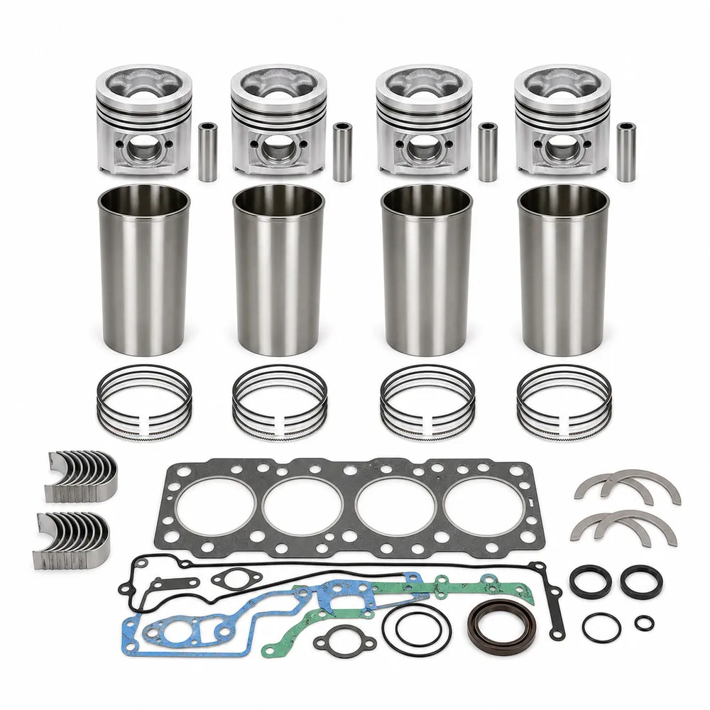 Overhaul Rebuild Kit for Yanmar 4TN84L Engine Komatsu PC40-7 PC45-1 Excavator