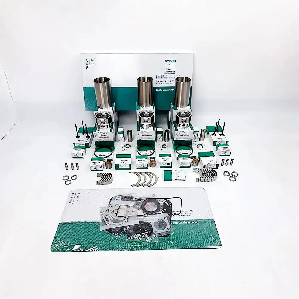 Piston Kit Ring Set 129002-22090 129002-22510 for Engine Yanmar 3TNE84 3TNE84T Komatsu 3D84E