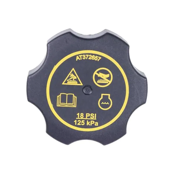 Surge Tank Filler Cap AT372657 for John Deere Engine 3029 4045 6068 6090 Motor Grader 620G 622G 670G 672G 870G 872G