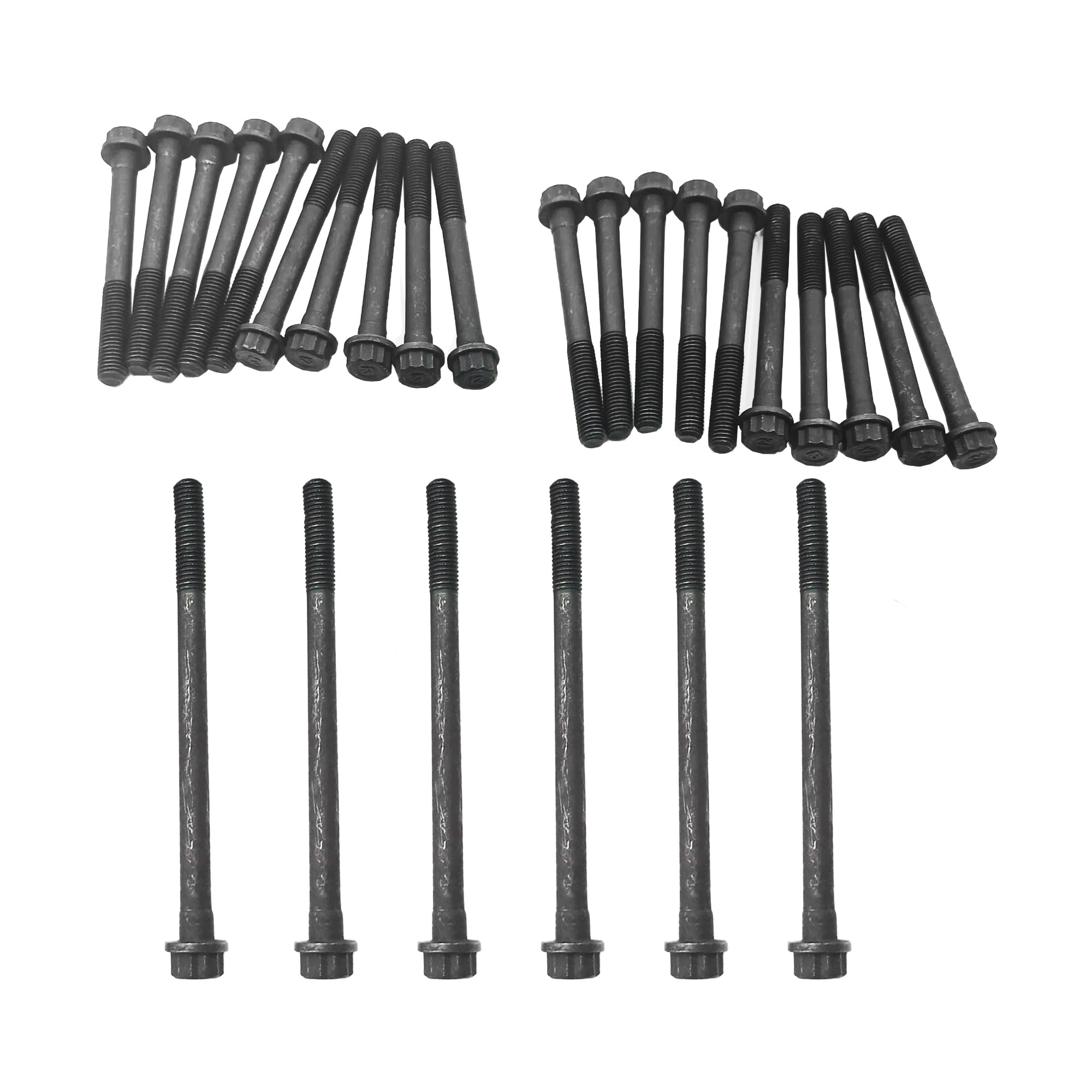1 Set Cylinder Head Bolt for Mitsubishi Engine 6D14 6D14T 6D15 6D16 6D16T