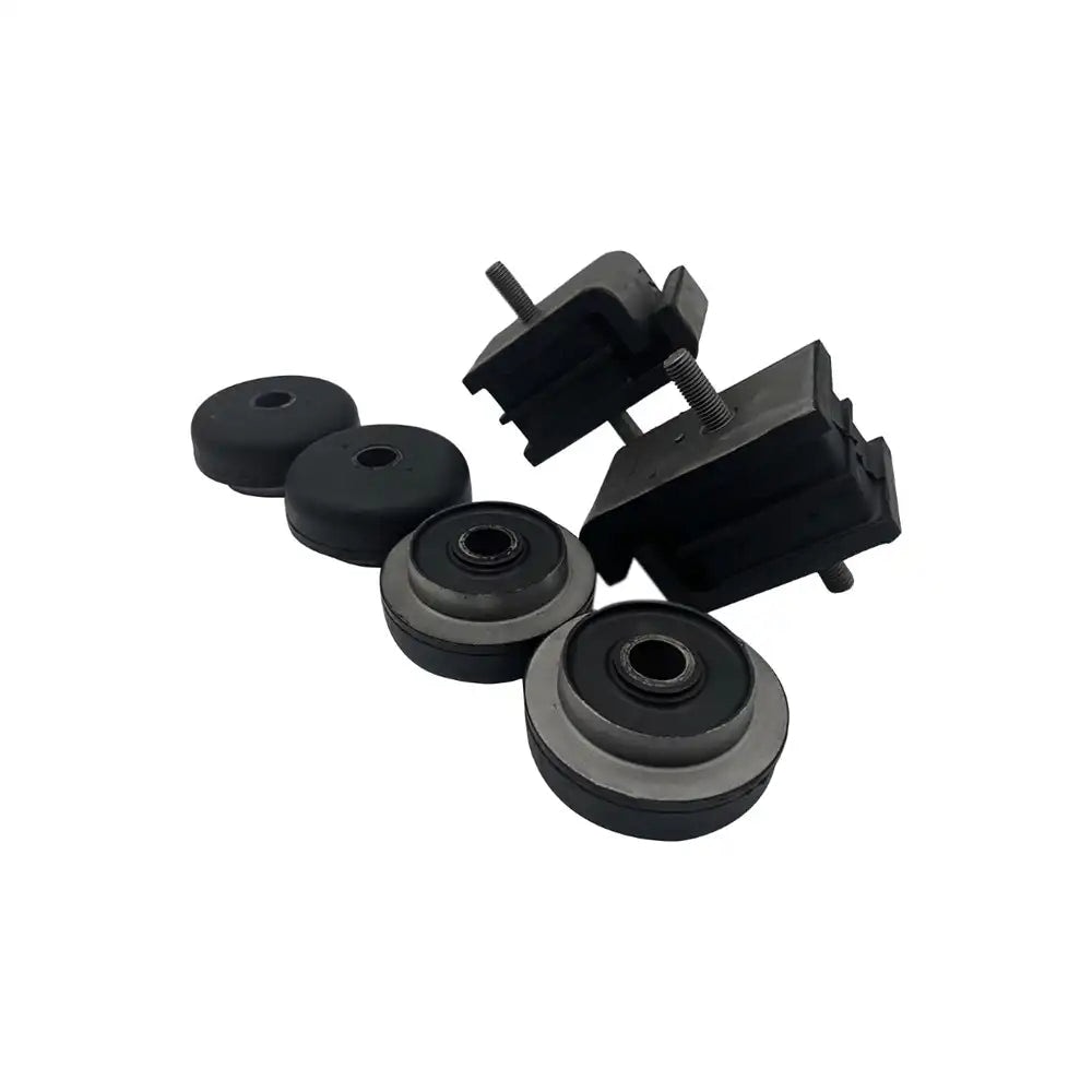 1 Set Engine Mounting Rubber Cushion Feet Bumper for Hitachi Excavator